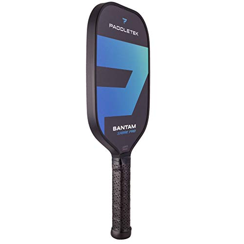 Paddletek Bantam Sabre Pro Pickleball Paddle | Standard Grip | Riptide (Blue)