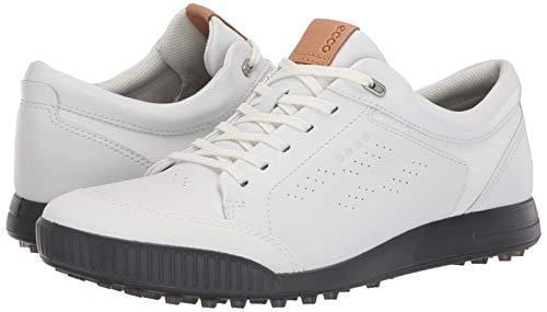 ECCO Men's Street Retro Hydromax Golf Shoe Bright White 46 M EU (12-12.5 US) [product _type] ECCO - Ultra Pickleball - The Pickleball Paddle MegaStore