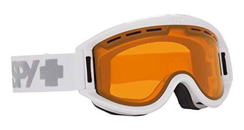 Spy Optic Getaway 313162632185 Snow Goggles, One Size (White Frame/Persimmon Lens)
