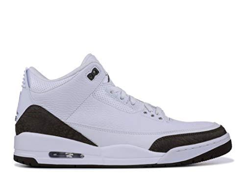Jordan Air 3 Retro (White/Chrome/Dark Mocha, 10.5)
