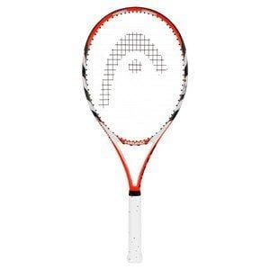 HEAD MicroGel Radical OS Tennis Racquet, Strung, 4 1/4 Inch Grip