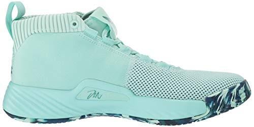 adidas Men's Dame 5, Clear Mint Marine/Legend Ink, 7 M US
