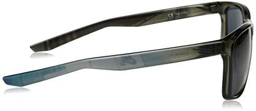 Nike Men's Unrest Se Rectangular Sunglasses, Crystal Cargo Khaki/Melbourne, 57 mm