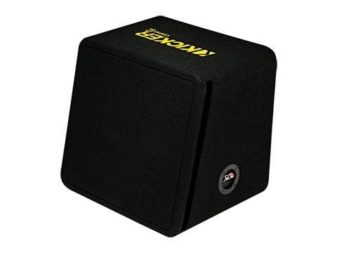 Kicker 12-Inch 600 Watt 2 Ohm Vented Loaded Subwoofer Enclosure, 44VCWC122