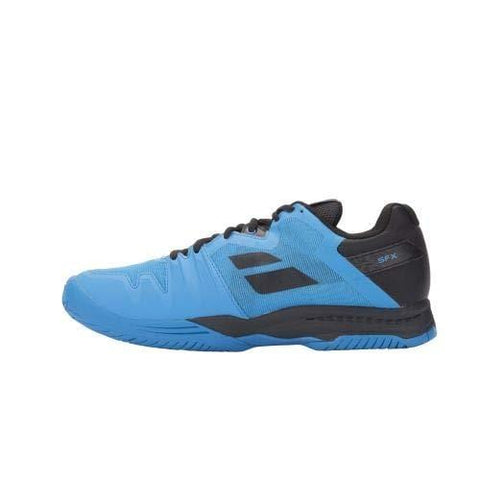 Babolat Men`s SFX 3 All Court Tennis Shoes Diva Blue and Black (10 - TennisExpress)
