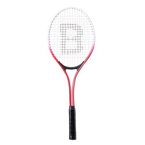 Baseline BG958 Tennis Racket 2 Player Set for Kids, 2 Rackets and Ball, Green/Red
