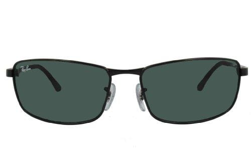 Ray-Ban Men's RB3498 Sunglasses,64mm,Black