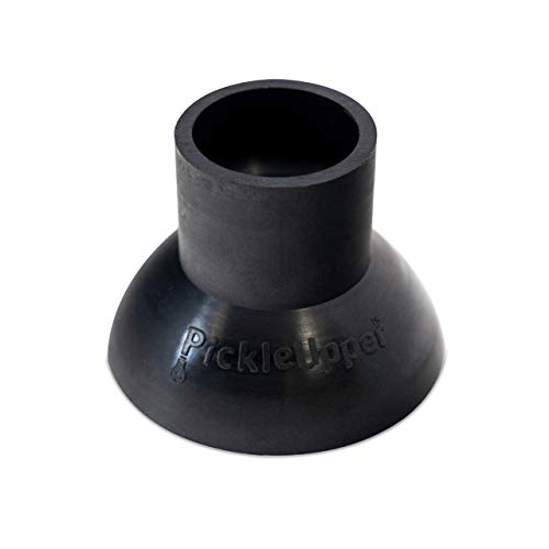 PickleUpper Pickleball Ball Retriever - Attaches to Pickleball Paddles - The Easy Way to Pick Up Pickleball Balls Without Bending Over - Fits Standard Paddles
