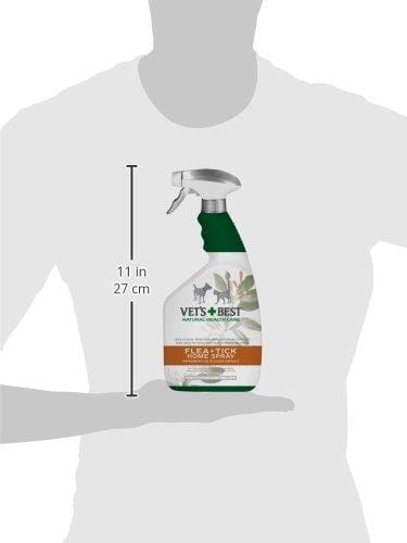 Vet's Best Flea and Tick Home Spray | Flea Treatment for Dogs and Home | Flea Killer with Certified Natural Oils | 32 Ounces