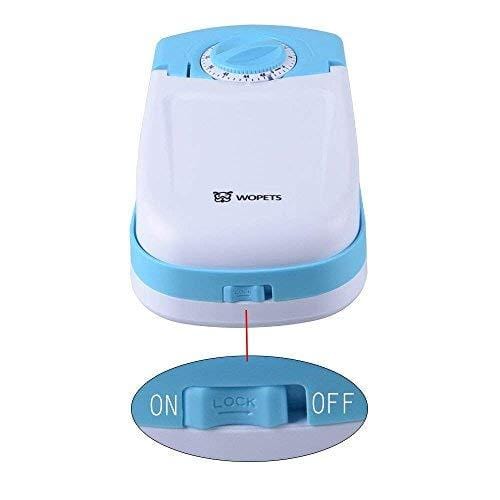 WOpet Automatic Pet Feeder,Dogs and Cats Feeder Bowl with Ice Pack-2 Meals