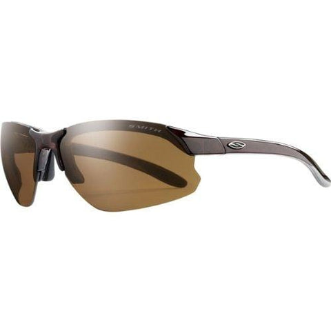 Smith Optics Parallel D-Max Premium Performance Rimless Polarized Outdoor Sunglasses/Eyewear - Brown/Brown / Size 71-15-125