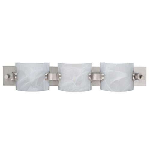 RecPro 18" RV Vanity Light 12V LED Satin Nickel