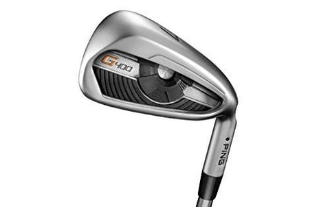 Ping Golf Men's G400 Iron Set, Black Dot, RH 4-PW & UW, AWT 2.0 Steel Shaft, Regular Flex