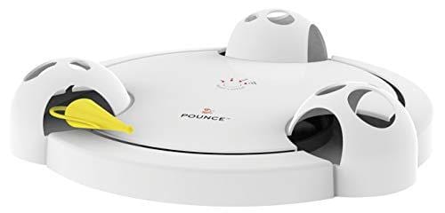 PetSafe Pounce Cat Toy, Interactive Automatic Toy for Cat or Kitten, Adjustable Electronic Battery Operated Toy