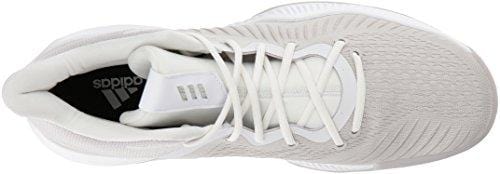 adidas Performance Men's Mad Bounce Basketball Shoe, Ftwr White, Chalk Pearl s, Crystal White s, 11.5 M US