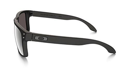Oakley Holbrook Sunglasses, Matte Black Frame/Warm Grey Lens, One Size