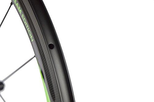 Sunrise Bike Carbon Fiber Road Wheelset Clincher Wheels 50mm Depth R13 Hub Decal Bicycle Rims