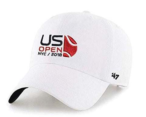 Tennis Hat White Cotton Celebrating The US Open