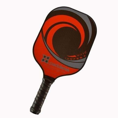 Paddletek Tempest Wave Pickleball Paddle, Red/Black