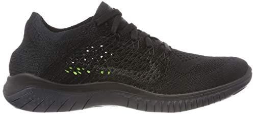 Nike Women's Free RN Flyknit Running Shoe Black/Anthracite 8 M US