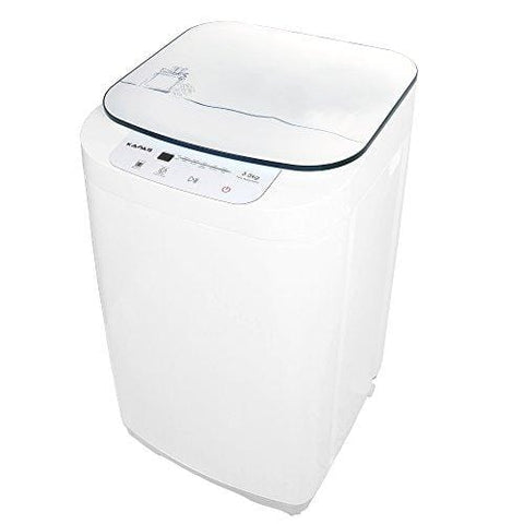 kapas kps35-735h2 upgraded compact washing machine, fully automatic 2-in-1 washer and dryer machine build-in pump and long hose, 8 lbs. capacity 8 lbs. top load tub washer