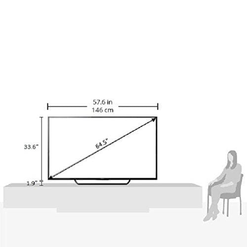 Sony XBR65X810C 65-Inch 4K Ultra HD Smart LED TV (2015 Model)