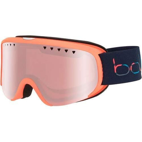 Bolle Scarlett Illon Gun Ski Goggles, Matte Coral/Blue Verm, Small/Medium