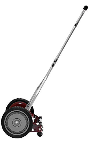 American Lawn Mower Company 1304-14 14-Inch 5-Blade Push Reel Lawn Mower, Red