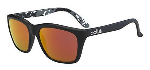 Bolle 527 Sunglasses, Matte Black/Camo Polarized TNS Fire Oleo AR