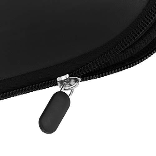 MagiDeal 5Pcs/Set Universal Pickleball Paddle/Racket Cover Zipper Sleeve Protector Case Holder Storage Bag - Solid Multi Colors