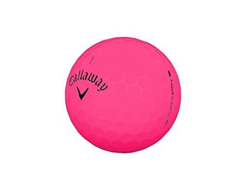 Callaway Golf Supersoft Golf Balls, (One Dozen), Pink, Matte Finish [product _type] Callaway - Ultra Pickleball - The Pickleball Paddle MegaStore