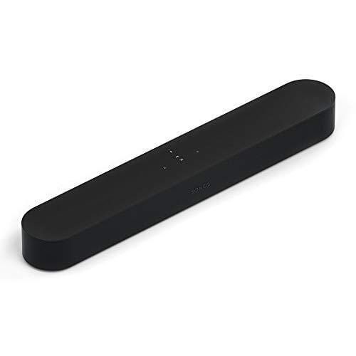 Sonos Beam, the smart, compact soundbar for TV, music, and more. (Black)