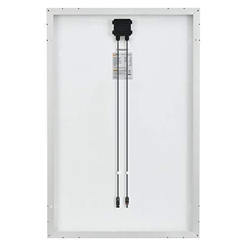 Richsolar 100 Watt Polycrystalline 100W 12V Solar Panel High Efficiency Poly Module RV Marine Boat Off Grid