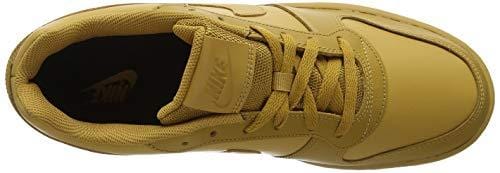 Nike Men's Ebernon Low Basketball Shoe, Wheat/Wheat-Black Size 7.5 D(M) US