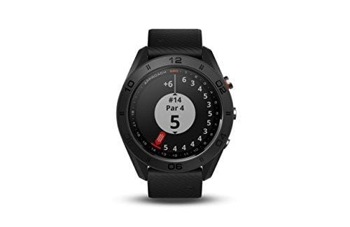 Garmin Approach S60, Premium GPS Golf Watch with Touchscreen Display and Full Color CourseView Mapping, Black w/Silicone Band