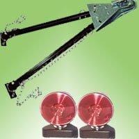 Universal Tow Bar Adjustable Mount Tow Bar Tow Kit with Magnetic Tow Lights