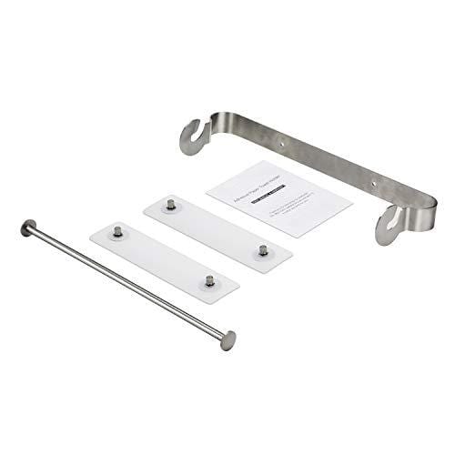 Paper Towel Holder Under Cabinet - TeenGo Adhesive Wall Mount No Drilling Stainless Steel Paper Towel Holder for Home Kitchen