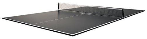 JOOLA Regulation Table Tennis Conversion Top with Foam Backing and Net Set - Full Sized MDF Ping Pong Table Top for Pool Table - Quick and Easy Assembly - Foam Backing to Protect Billiard Table