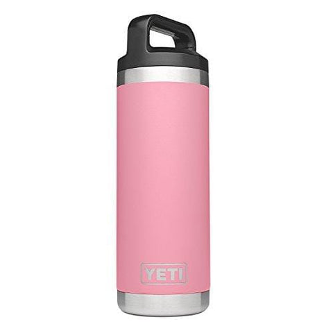 YETI Rambler 18oz Vacuum Insulated Stainless Steel Bottle with Cap (Pink)