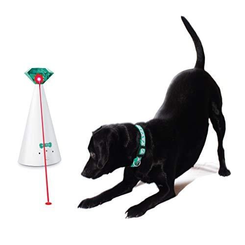 Ruff 'n Ruffus Automatic Laser Cat Toy + Free Bonus 3-in-1 Chase Toy | Interactive Cat Chase Toy | 3 Rotating Modes | Auto Shut-Off | AA Battery Operated | Kitten/Cat Owner's Gift Idea