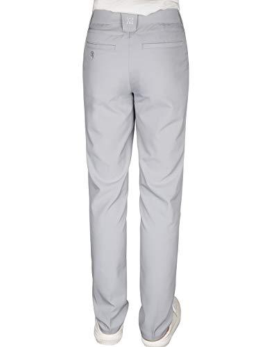 Bakery Women's Golf Pants Stretch Straight Lightweight Breathable Chino Pants Size 14 Grey