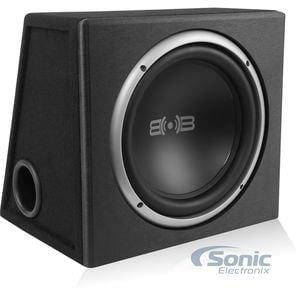 Belva 600 watt Complete Car Subwoofer Package includes 12-inch Subwoofer in Ported Box, Monoblock Amplifier, Amp Wire Kit [BPKG112v2]