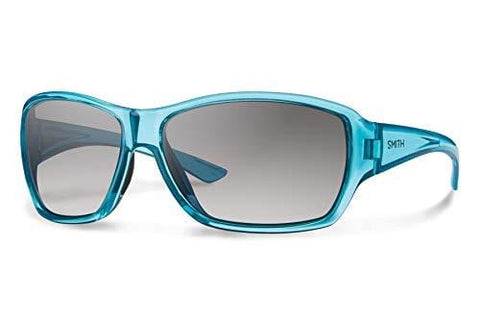 Smith Optics Women's Purist Sunglasses, Crystal Opal Frame, Gray Gradient Carbonic TLT Lenses