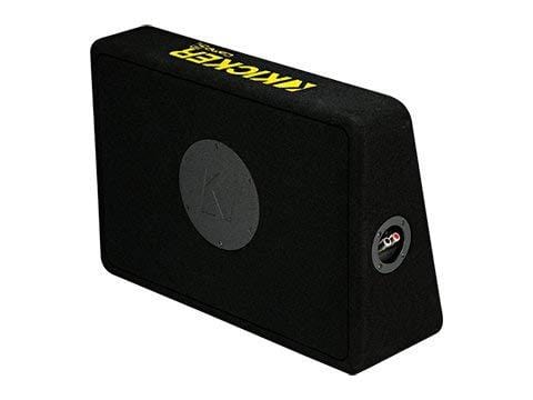 Kicker 10-Inch CompC 2-Ohm Loaded Shallow Subwoofer Box Enclosure | 44TCWC102
