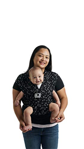 Baby K’tan Print Baby Wrap Carrier, Infant and Child Sling - Simple Wrap Holder for Babywearing - No Rings or Buckles - Carry Newborn up to 35 lbs, Sweetheart, M (W Dress 10-14 / M Jacket 39-42)