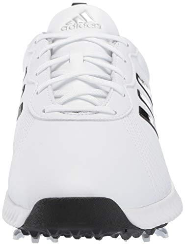 adidas Womens Response Bounce Golf Shoe, FTWR White/core Black/Silver Metallic, 6 M US [product _type] adidas - Ultra Pickleball - The Pickleball Paddle MegaStore