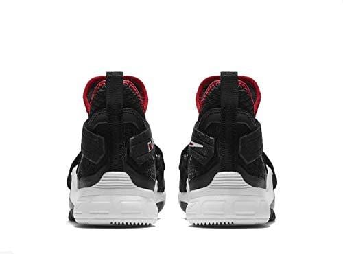 Nike Youth Lebron Soldier XII (GS) AA1352 001 Black/White/Red (5.5 M US Big Kid)
