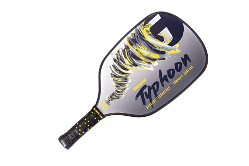 Gamma Typhoon NeuCore Pickleball Paddles with Honeycomb Grip, Composite Fiberglass Surface, Blue - USAPA-Approved Pickleball Paddle with Thicker Large-Cell Core - Premium Pickleball Equipment