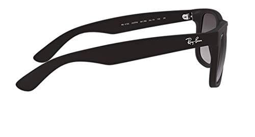 Ray-Ban Sunglasses - RB4165 Justin / Frame: Black Rubber Lens: Gray Gradient (55mm)