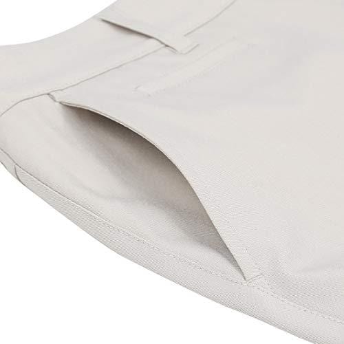 Bakery Women's Golf Pants Stretch Straight Lightweight Breathable Chino Pants Size 14 Grey